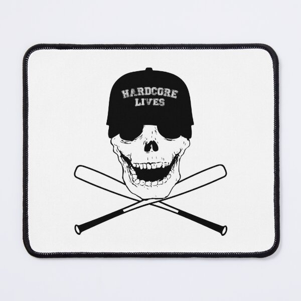 Item preview, Hardcore Lives Skull And Crossed Bats designed and sold by Libérica Studio.