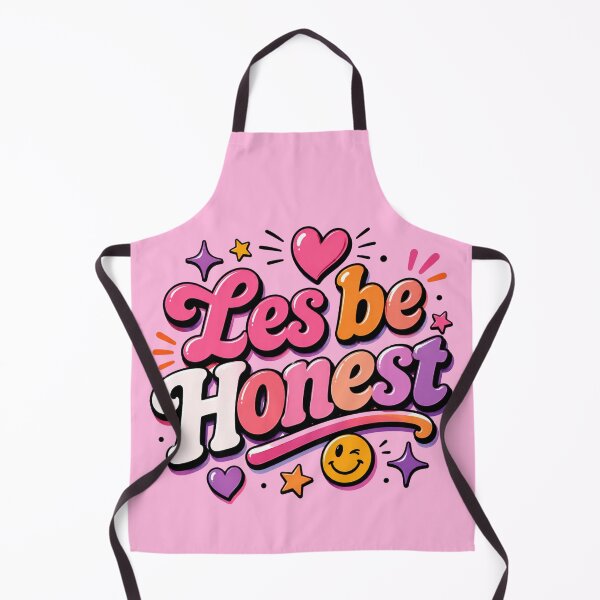 Item preview, Les be Honest Funny Lesbian Pride Design | LGBTQ+ Retro Rainbow Humor designed and sold by TheStephanieRome.