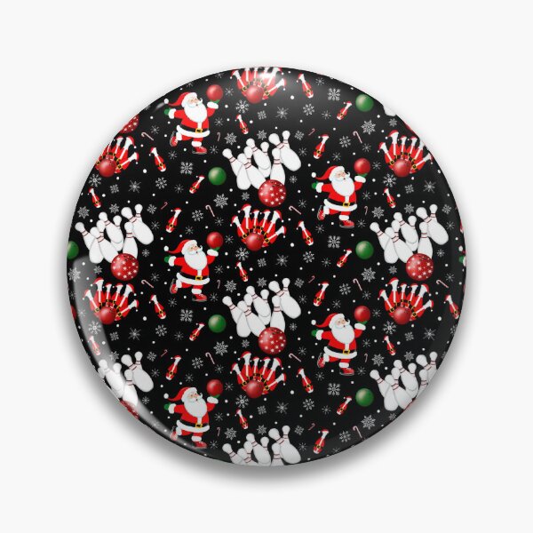 Item preview, Santa Christmas Bowling Pattern designed and sold by daphsam.