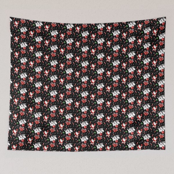 Item preview, Santa Christmas Bowling Pattern designed and sold by daphsam.