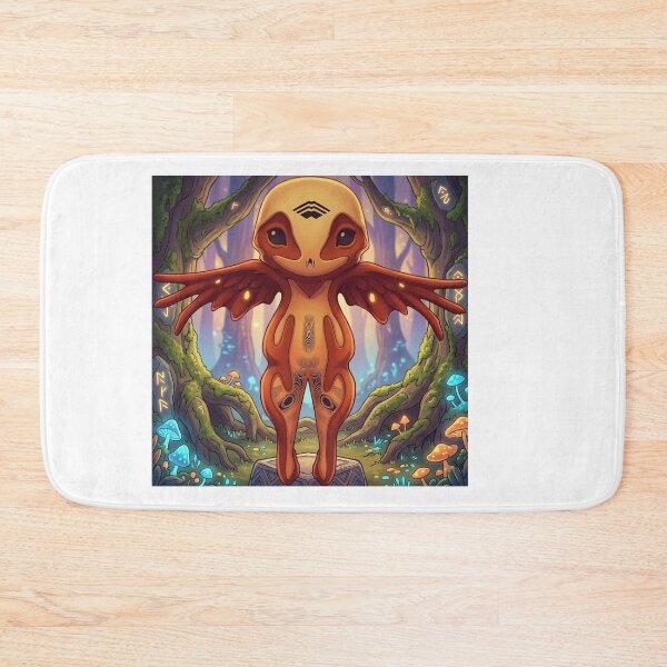 Item preview, An enchanted woodland with this mystical forest spirit designed and sold by AirCrayons27.