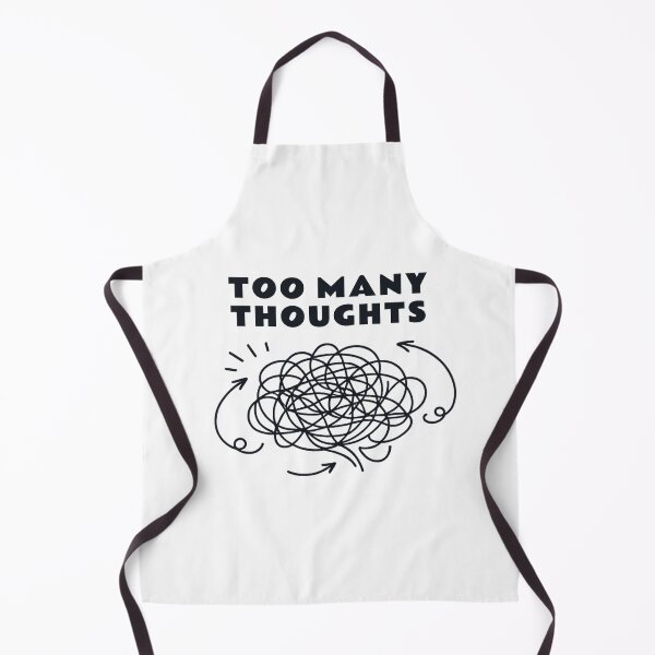 Item preview, Too Many Thoughts Shirt – Overthinking Tee designed and sold by DesignTeamHub.