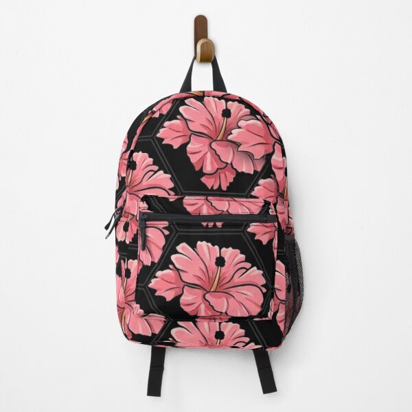 Item preview, Hibiscus Bloom Geometric Pattern: Soft Pink Floral Tiles designed and sold by AirCrayons27.