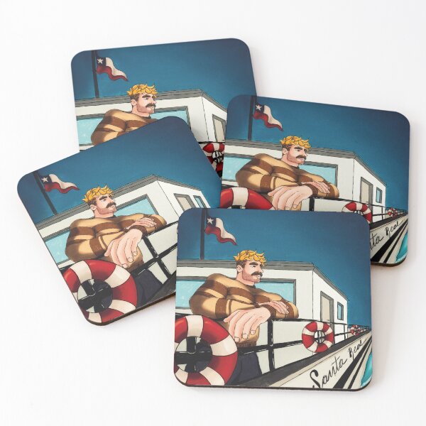 Item preview, Retro Sailor at Sunset: Vintage Nautical Comic Character Art designed and sold by benja-08.