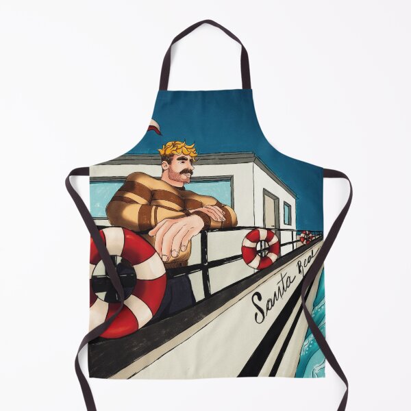 Item preview, Retro Sailor at Sunset: Vintage Nautical Comic Character Art designed and sold by benja-08.