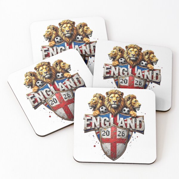 Item preview, England Football Fan Cartoon Sticker | Three Lions Supporter designed and sold by aminesez22.