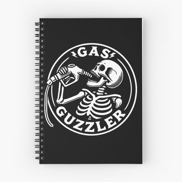 Item preview, Gas Guzzler Skeleton Skull Gas Pump Horror Art designed and sold by DeimosArtIntl.