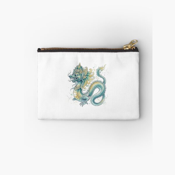 Item preview, Minimalist Watercolor Barong Naga Dragon designed and sold by DuckOddity.