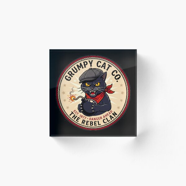 Item preview, Anarchy Catnip Funny Rebel Cat  designed and sold by Oommen Studio .