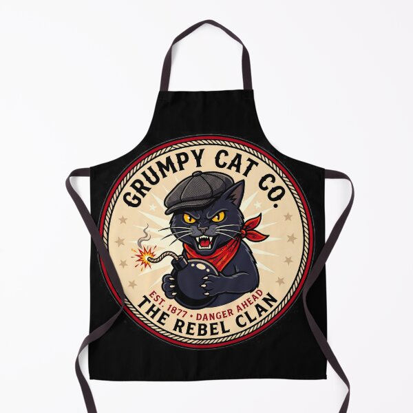 Item preview, Anarchy Catnip Funny Rebel Cat designed and sold by Oommen Studio .