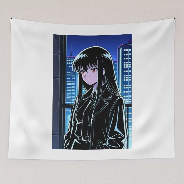 Item preview, Fashion - gaze woman black neon designed and sold by AnimeShin.