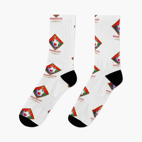 Item preview, Morocco Football Ultra Modern Minimal Soccer Design designed and sold by TKOprintdesigns.