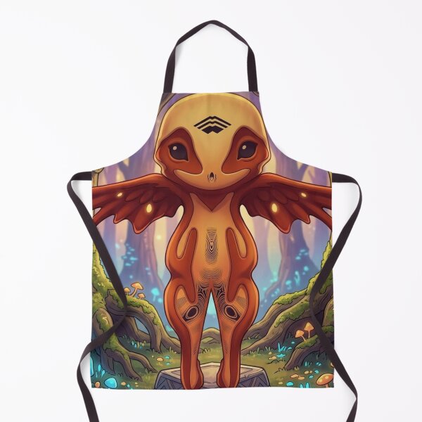 Item preview, An enchanted woodland with this mystical forest spirit designed and sold by AirCrayons27.