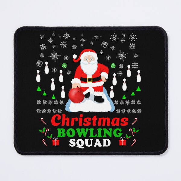 Item preview, Christmas Santa's Bowling Squad designed and sold by daphsam.