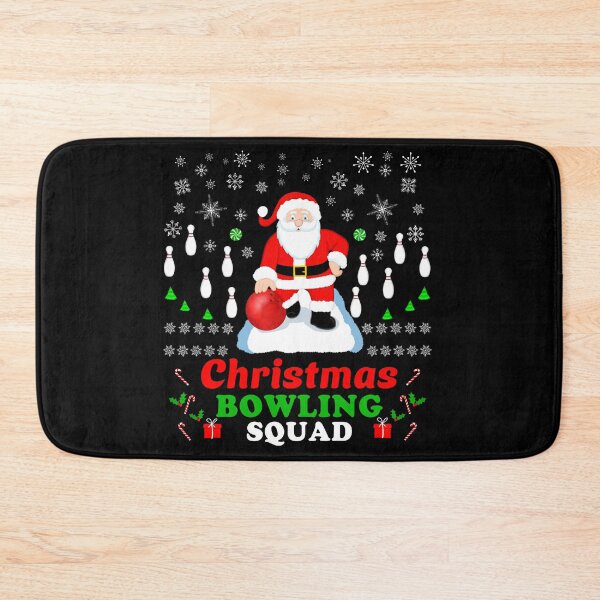 Item preview, Christmas Santa's Bowling Squad designed and sold by daphsam.