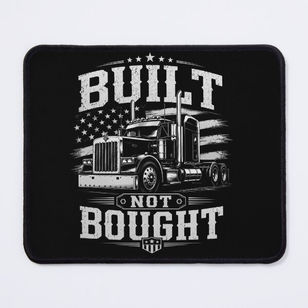 Item preview, Built Not Bought – Truck Driver Pride Lifestyle Shirt designed and sold by MargaretaArt.