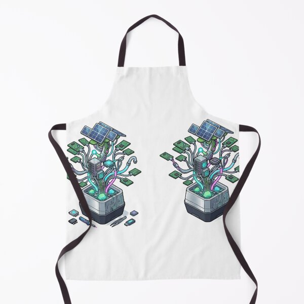Item preview, Green Data Server Cyberpunk Plant Tech designed and sold by caffeinepixels.