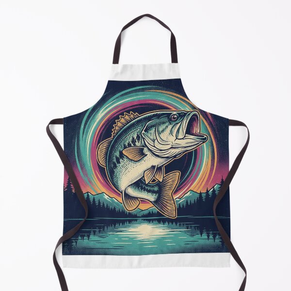 Item preview, Bass From Beyond Funny Fishing Dad Gift designed and sold by FoxglovePress.