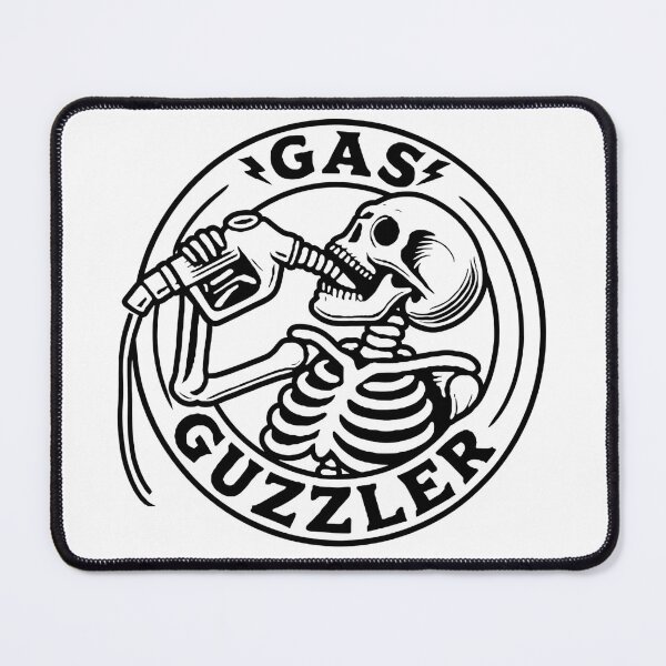 Item preview, Gas Guzzler Skeleton Skull Gas Pump Horror Car designed and sold by DeimosArtIntl.