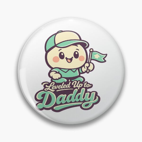 Item preview, Leveled Up to Daddy – Father’s Day  designed and sold by LuveraxArt.