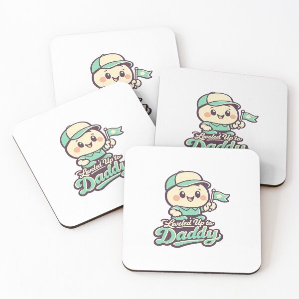 Item preview, Leveled Up to Daddy – Father’s Day  designed and sold by LuveraxArt.