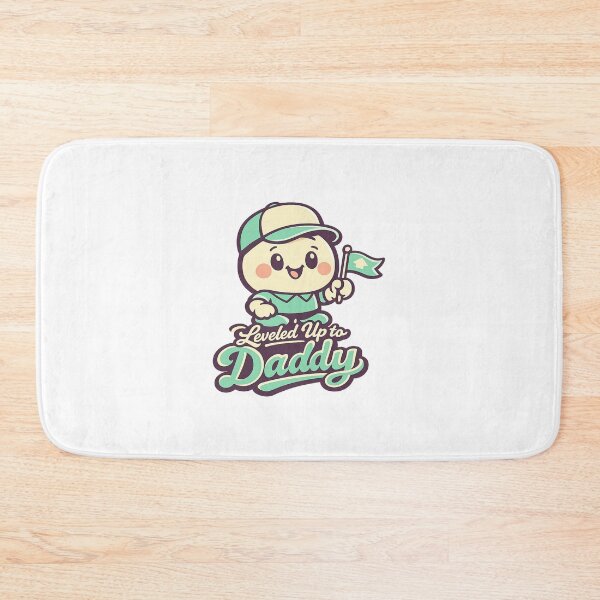 Item preview, Leveled Up to Daddy – Father’s Day  designed and sold by LuveraxArt.
