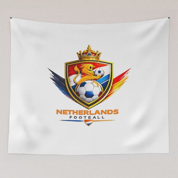 Item preview, Netherlands Football Ultra Modern Minimal Soccer Design designed and sold by TKOprintdesigns.