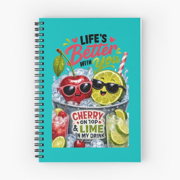 Item preview,  Cherry on Top & Lime in My Drink  – Funny Summer Cocktail Graphic designed and sold by AnimalAirtistry.
