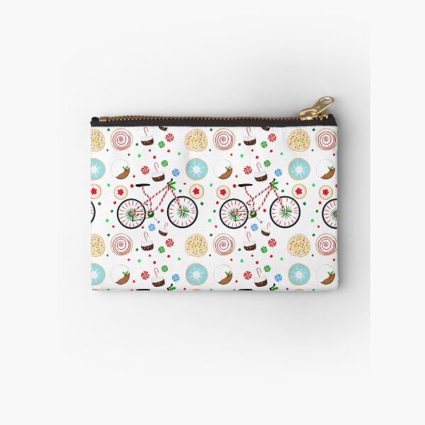 Item preview, Candy Cane Bicycle with Christmas Treats  designed and sold by daphsam.
