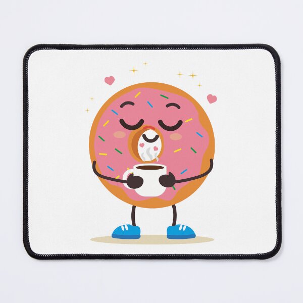Item preview, Relaxing Donut Holding Coffee Mug designed and sold by BetweenForms.