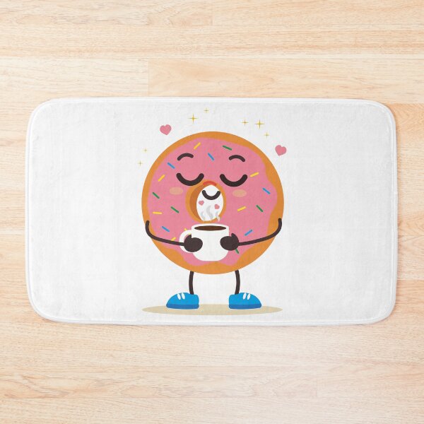 Item preview, Relaxing Donut Holding Coffee Mug designed and sold by BetweenForms.