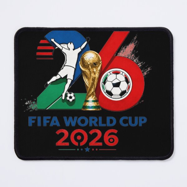 Item preview, FIFA 2026 World Cup Art Sticker designed and sold by PixelPopsShop.