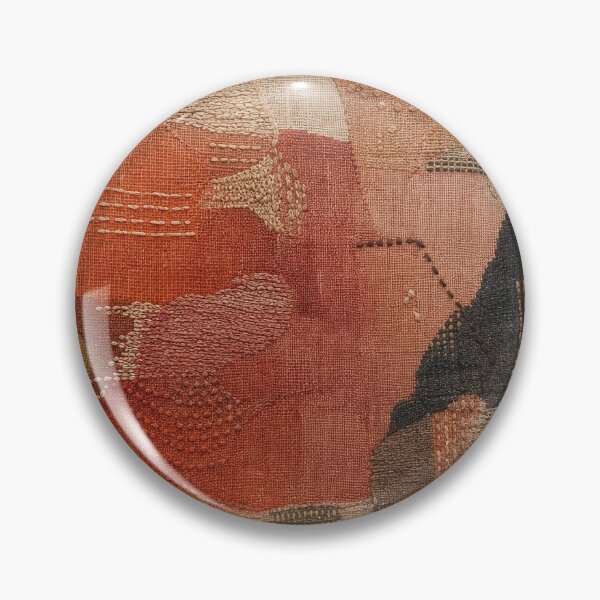 Item preview, Rustic Stitched Textile Collage Pattern designed and sold by frumixart.