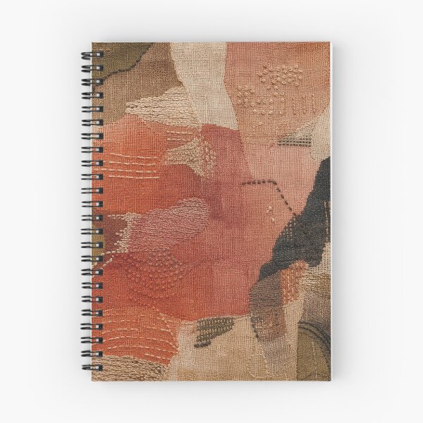 Item preview, Rustic Stitched Textile Collage Pattern designed and sold by frumixart.