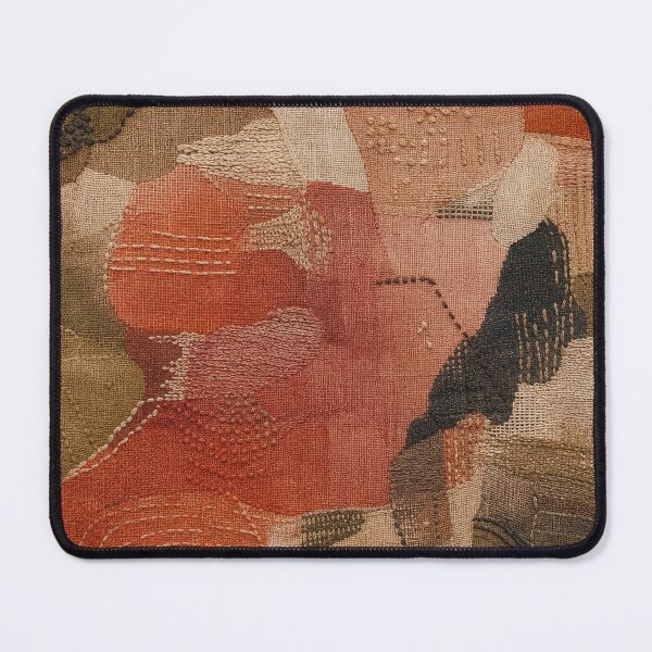 Item preview, Rustic Stitched Textile Collage Pattern designed and sold by frumixart.