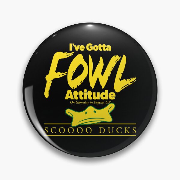 Item preview, I've Gotta Fowl Attitude - Duck Inspired Spirit Wear - Yellow designed and sold by G2Creative.