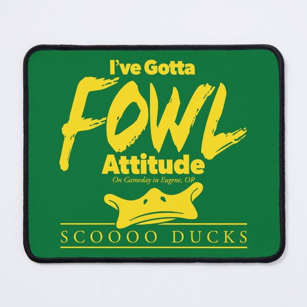 Item preview, I've Gotta Fowl Attitude - Duck Inspired Spirit Wear - Yellow designed and sold by G2Creative.