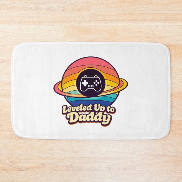 Item preview, Leveled Up to Daddy – Father’s Day  designed and sold by LuveraxArt.