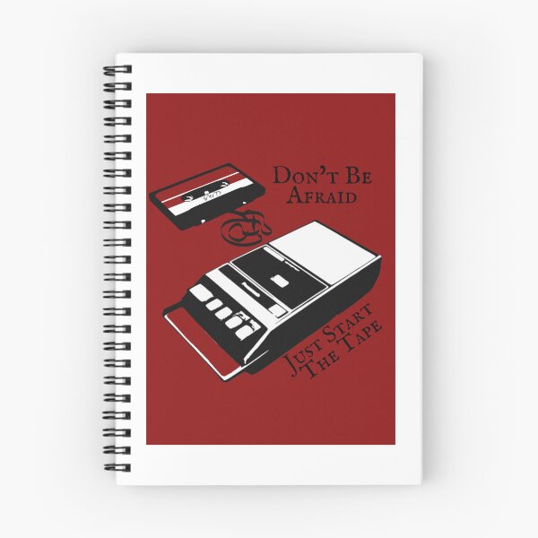 Item preview, Don't Be Afraid, Just Start The Tape designed and sold by SockSpock.