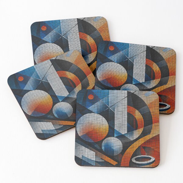 Item preview, Modern Abstract Grid Fusion designed and sold by FilBlue.