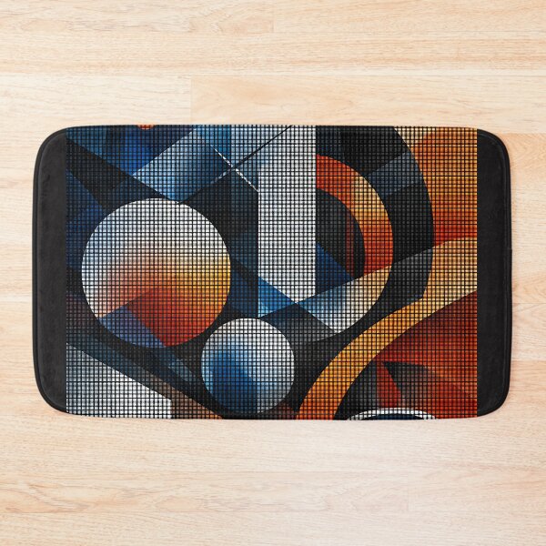 Item preview, Modern Abstract Grid Fusion designed and sold by FilBlue.