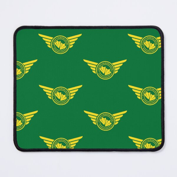 Item preview, Eugene's Fighting Ducks Retro Badge - Yellow Design designed and sold by G2Creative.