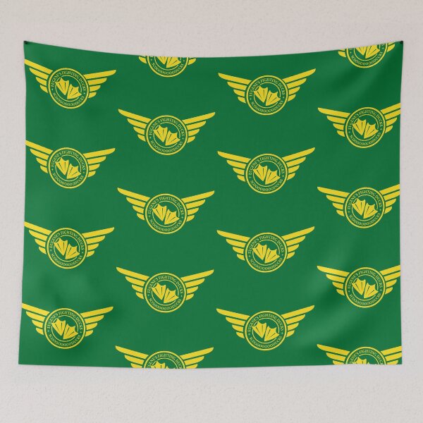 Item preview, Eugene's Fighting Ducks Retro Badge - Yellow Design designed and sold by G2Creative.