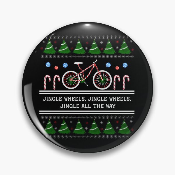 Item preview, Christmas Candy Cane Cycling designed and sold by daphsam.