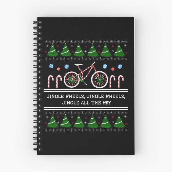 Item preview, Christmas Candy Cane Cycling designed and sold by daphsam.