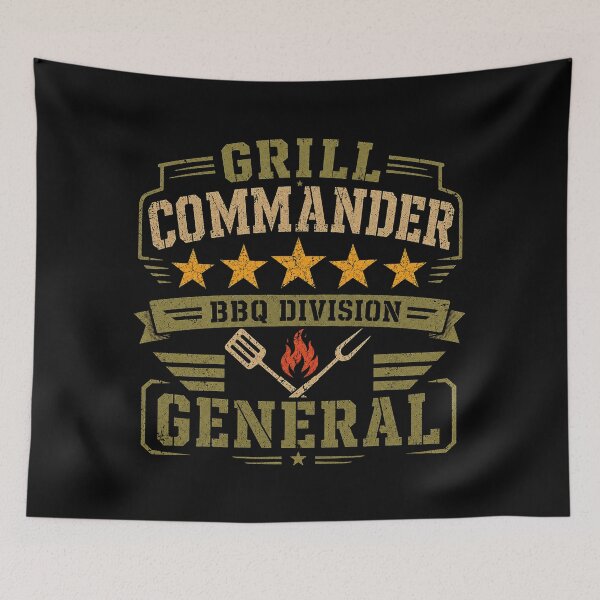 Artikelvorschau, Grill Commander BBQ General entworfen und verkauft von Meandmyshop.