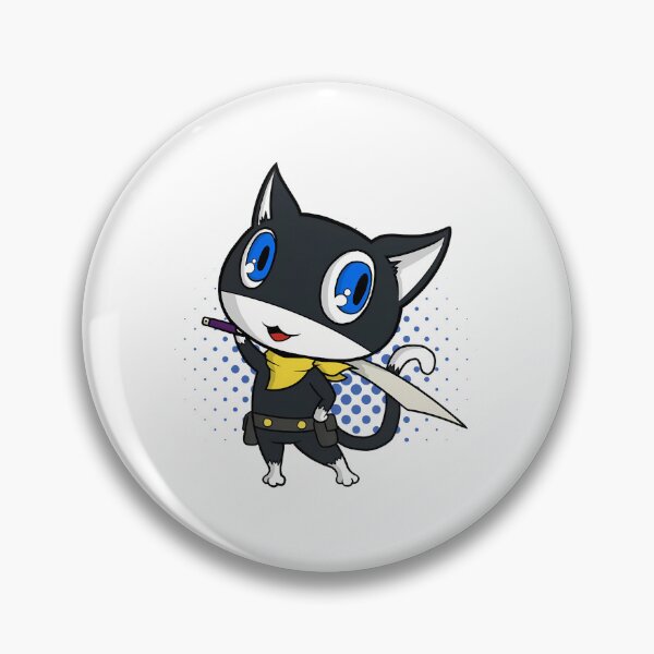 Item preview, Cute Anime Phantom Cat Mascot Design designed and sold by lamiarte.