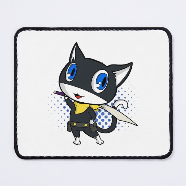Item preview, Cute Anime Phantom Cat Mascot Design designed and sold by lamiarte.