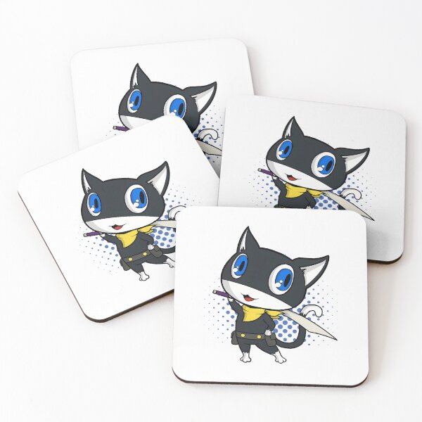 Item preview, Cute Anime Phantom Cat Mascot Design designed and sold by lamiarte.