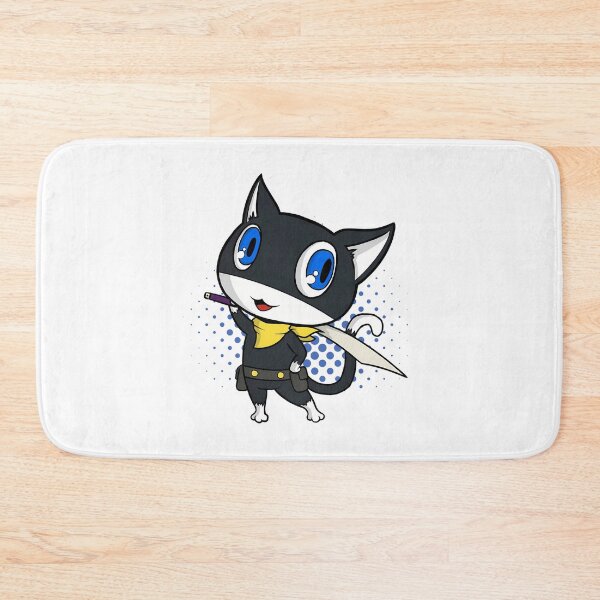 Item preview, Cute Anime Phantom Cat Mascot Design designed and sold by lamiarte.